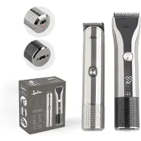 Jata JBSE2102, Schwarz, Silber, 1 mm, 3 cm, Edelstahl, LED, Akku