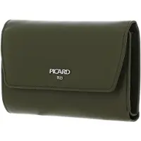 PICARD Leder Geldbörse Bingo Flap Wallet Olive olivgrün