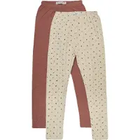 Minymo Sweat Leggings (2-pack) sheer bliss (267) 152