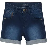 Minymo Shorts Power Stretch dark blue denim (782) 104