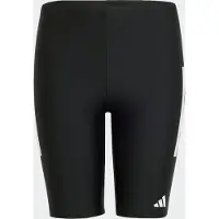 Adidas Badehose PERFORMANCE "3-STREIFEN KIDS JAMMER", Jungen, Gr. 104, N-Gr, schwarz-weiß (schwarz, weiß), Obermaterial: 78% Polyamid, 22% Elasthan, Badehosen Badehose, für Kinder, sportlicher Stil