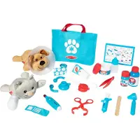 Melissa & Doug Examine And Treat Pet Vet Play Set Pädagogisches Spielzeug