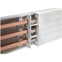 Rittal Riline60 Kupfer Busbar Basis Tray 700mm Twin Pack - 9340110 [2 Stück]