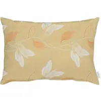 Apelt Dekokissen "Valerie" Gr. 1, orange (orange, taupe, gemustert), B:41cm H:5cm L:61cm, Obermaterial: 75% Polyester, 25% Viskose, Dekokissen_Sitzkissen_Kissenhüllen, Dekokissen, ohne Füllung