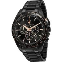 Maserati Herrenuhr Chronograph TRAGUARDO Edelstahl schwarz Fashion D2UMAR8873612048