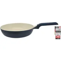 Elo Schmorpfanne BASIC "Colorio Pastell", blau, B:28,7cm H:6,2cm L:48,5cm Ø:28cm, Pfannen, Schmorpfanne, Außen farbig Silikon Polyester beschichtet