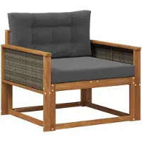 Syfax Outdoor Mittelsofa Natur