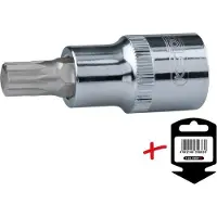 Ks Tools 918.1676-E 1/2" CHROMEplus Bit-Stecknuss XZN, M14, auf Hänger