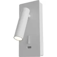 Maytoni Mirax LED Wandleuchte, Wandlampe 3W Weiss Warmweiss