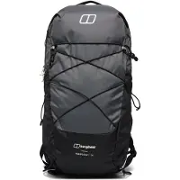 Berghaus Unisex Freeflow 24L Rucsac, Unisex Rucksack, ONESZ, GREY PINSTRIPE/JET BLACK,