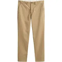 Gant für Herren. 1501001 Beige Chinos Regular Fit (36/34), Lässig, Klassisch, Bio-Baumwolle