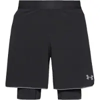 Under Armour Herren Short Velociti Pro 2-in-1 Short 6009512-008 XXL - Ultimate Black/Reflective - XXL