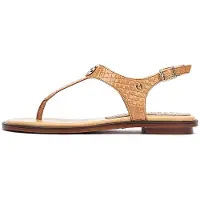 Martinelli für Damen. 1535-B006G Beige Mazzini Ledersandalen (38), Wohnung, 1 bis 3 cm, Schnalle, Lässig, Klassisch