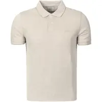 Gant 2Tone Piqué Poloshirt Ecru