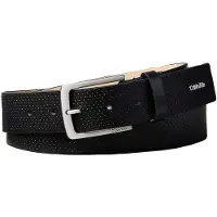 Calvin Klein Casual Pin Buckle Belt Black/brushed Nickel Größe: 110 | Gürtel Outlet | Herren | Schwarz