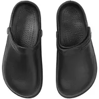 Premier - Herren/Damen Uni Kochs Clogs "Anchor" PC7718 (43 EU - 44,5 EU) (Schwarz)