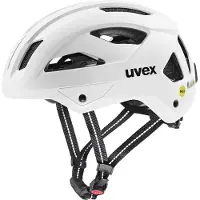 Uvex Fahrradhelm Unisex City Stride Mips 26 (Hiplok Ready) White Matt-53 - 56 cm