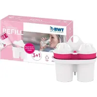 BWT 814544 Wasserfilterkanne 4 Einheiten