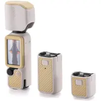 Tilta Silikon-Schutzhülle für DJI Osmo Pocket 4 Power Kit - Sandbeige