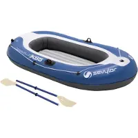 Sevylor KK65, Reisen/Erholung, Aufblasbares Boot, Blau, Grau, Weiß, PVC, 2 Person(en), 165 kg