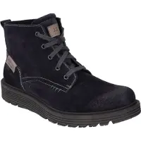 Josef seibel Stiefelette "Cooper 04, jeans-kombi", Herren, Gr. 41, blau (jeans, kombi), Obermaterial: 100% Rindsleder Leather cow., Schuhe Stiefelette