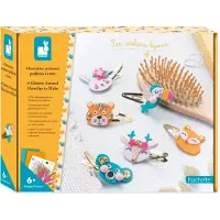 Janod 6 Pins Mit Glitzernden Tieren Zum Selbermachen