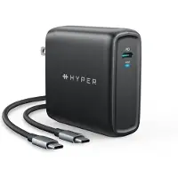 Targus 100W GaN Charger, AC, 2 m, Schwarz