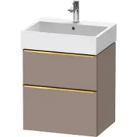 Duravit Waschtischunterschrank D-Neo 58,4x44,2cm, g pol/Bas m, 1 Kast, 1 A