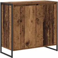 vidaXL Seitenschrank Altholz 79 x 36 x 75 cm Holzwerkstoff