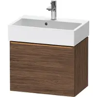 Duravit D-Neo Waschtischunterbau wandhängend, Compact, 584x440x372mm, 1 Auszug, mit Griff Bronze gebürstet, DE4229004210000