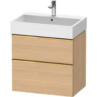 Duravit Waschtischunterschrank D-Neo 68,4x44,2cm, g pol/Ei N, 1 Kast, 1 Ausz.