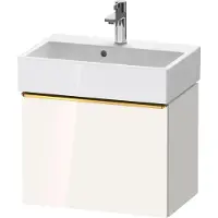 Duravit Waschtischunterschrank D-Neo Compact 58,4x37,2x44cm, 1 A, wd, g pol/weiß hgl