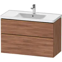 Duravit D-Neo bâti-support lavabo suspendu, 984x625x452mm, 1 tiroir, avec poignée bronze brossé