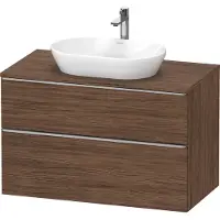 Duravit D-Neo, sous-vasque en console suspendue, 1000x664x550mm, 1x tiroir, 1x tiroir, avec poignée acier