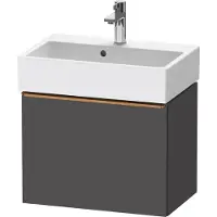 Duravit Waschtischunterschrank D-Neo Compact 58,4x37,2x44cm, 1 A, wd, b geb/Gra ma