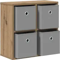 vidaXL Sideboard Artisan-Eiche 49,5 x 22 x 47 cm
