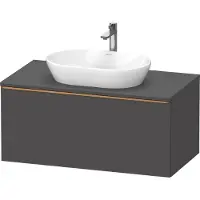 Duravit Waschtischunterschrank D-Neo 100x55cm, b geb/Gra m, 1 A, 1 Pl, wandhängend