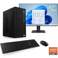CSL PC-Komplettsystem "Mystic V24169", Energieeffizienz: E, schwarz, Microsoft Windows 11 Home (64 Bit), 32 GB RAM 1.000 GB SSD, Computer_Komplettsysteme, PC-Komplettsystem
