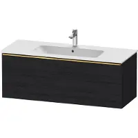 Duravit D-Neo bâti-support lavabo suspendu, 1210x440x462mm, 1 tiroir, avec poignée or poli, DE4264034160000