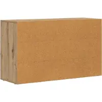 vidaXL Sideboard ELST Artisan-Eiche 100 x 35 x 59 cm Holzwerkstoff