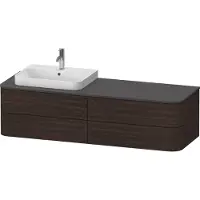 Duravit HP4963L69690010 WTU HappyD2+ wandh.,408x1600x550mm