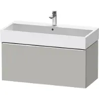 Duravit D-Neo bâti-support lavabo suspendu,984x440x442mm, 1 tiroir, avec poignée chrome, DE4274010070000