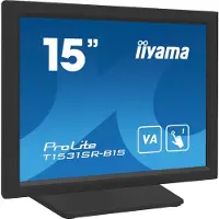 Iiyama T1531SR-B1S, 38,1 cm (15"), 1024 x 768 Pixel, XGA, LCD, 18 ms, Schwarz