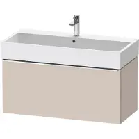 Duravit D-Neo Waschtischunterbau wandhängend,984x440x442mm, 1 Auszug, mit Griff Chrom, DE4274010910000