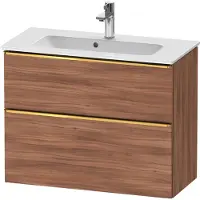 Duravit Waschtischunterschrank D-Neo Compact 81x37,2, g pol/Nu N, 1 Kast, 1 A, wandhängend