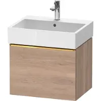 Duravit Waschtischunterschrank D-Neo 58,4x44,2cm, g pol/Ei ma, 1 Ausz., wandhängend