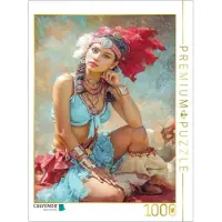 CALVENDO Puzzle Zirkusgirls - Im Pin-up Stil | 1000 Teile Lege-Größe 64 × 48 cm Foto-Puzzle für glückliche Stunden