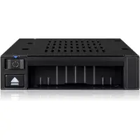 Icy Dock flexiDOCK, HDD, SSD, Serial ATA III, 2.5", Schwarz, Metall, Kunststoff, 12 Gbit/s