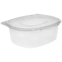 Verive Salatschale to go mit Deckel, rPET, 500 ml 80550092 , 1 Packung = 50 Stück