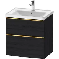 Duravit Waschtischunterschrank D-Neo 63,4x45,2cm, g pol/Ei s, 1 Kast, 1 Ausz.